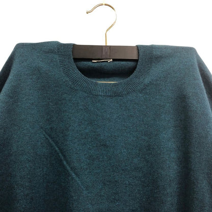 新品同様◆キャッシュ＆バルバ モンゴリアン カシミヤ ニット セットアップ OMCST001 グリーン サイズ2 Cash & Barba 【AFG1】