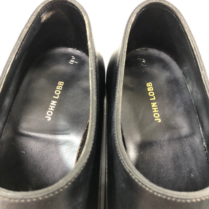 ジョンロブ レザーシューズ チャペル カーフ ダブルモンク 8000ラスト サイズ6.5E メンズ ブラック JOHN LOBB CHAPEL ビジネスシューズ 約25.0cm【LA】【中古】