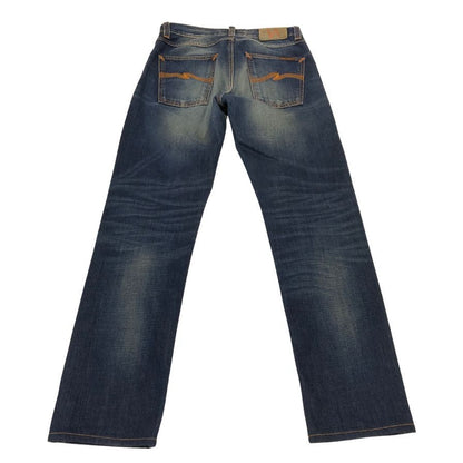 ヌーディージーンズ デニムパンツ ストレート W28 L32 メンズ ブルー系 Nudie Jeans 【AFB29】