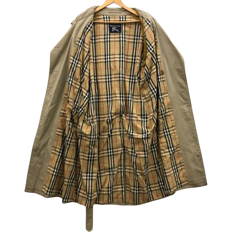 90s 英国製　Burberrys 【バーバリー】トレンチコート ノバチェック Burberry's ライナー付き 90sノバチェック トレンチコート