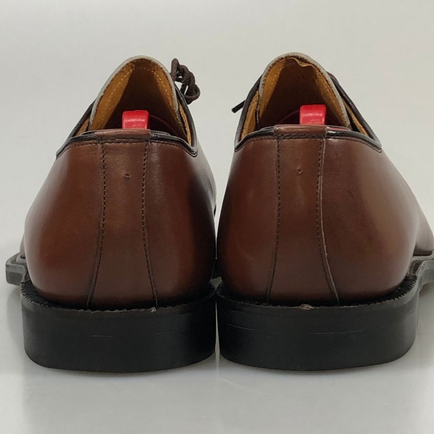 スコッチグレイン レザーシューズ プレーントゥ 3614 カーフレザー グッドイヤー ブラウン 25EEE SCOTCH GRAIN 約25.0cm【AFD12】