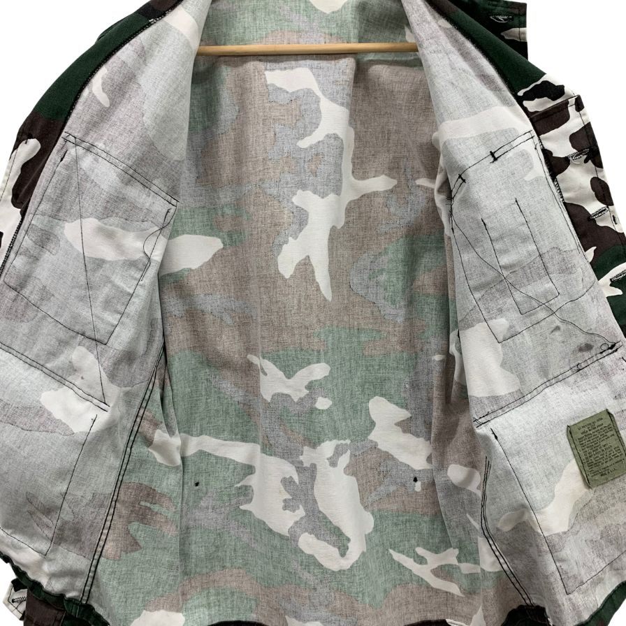 中古◆アメリカ軍 ミリタリージャケット 90年代 BDU メンズ オリーブ サイズ MEDIUM REGULAR U.S.ARMY 【AFB17】