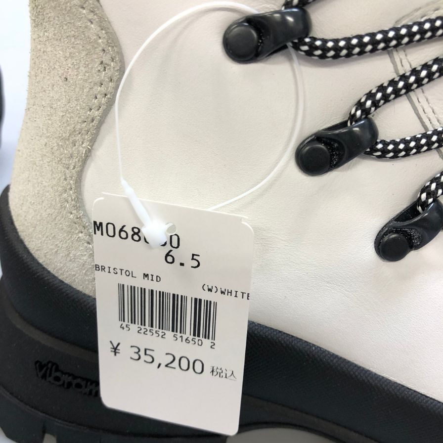 メレル ブーツ トレッキングブーツ Bristol MID レディース サイズ23.5 ブラック ホワイト系 MERRELL 約23.5cm【AFD3】