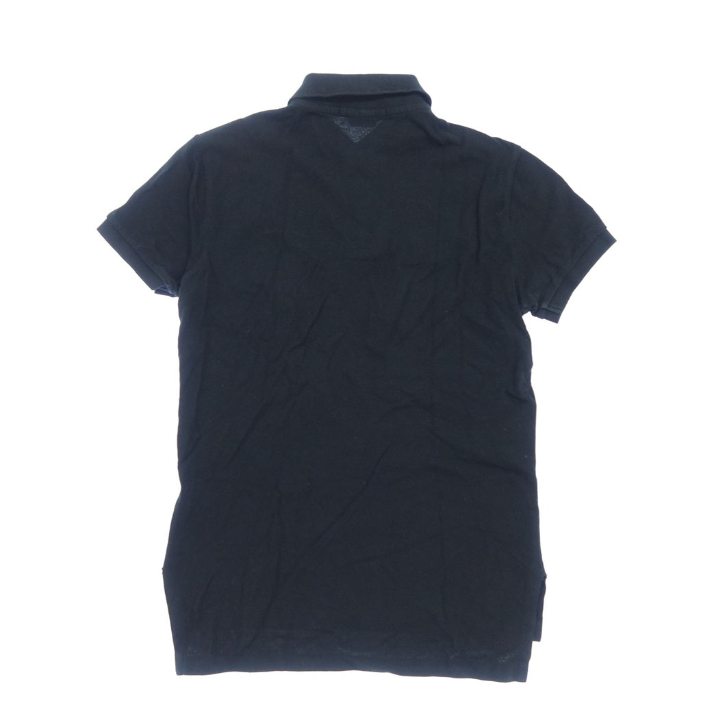 Good Condition◆Polo Ralph Lauren Polo Shirt 100% Cotton Men's Black XS Size POLO RALPHLAUREN [AFB42] 