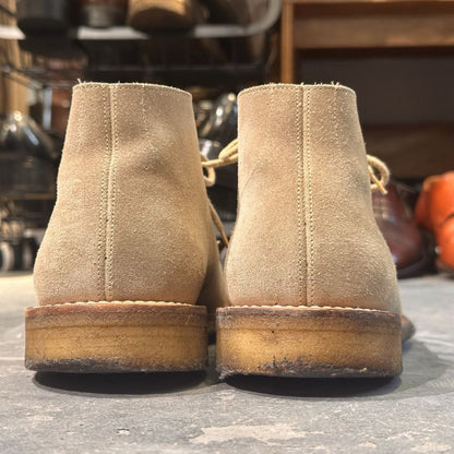 チャーチ チャッカブーツ サハラ スエード 4都市 81ラスト ベージュ サイズUK60G メンズ Church's ブーツ 約24.5cm【LA】【中古】