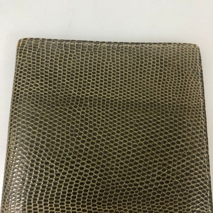 エルメス 手帳カバー リザード 〇S刻印 アジェンダ ヴィジョン ブラウン系 HERMES【AFI15】【中古】