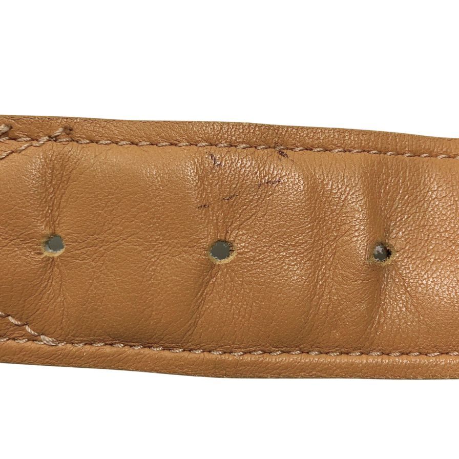 エルメネジルドゼニア ベルト レザー ブラウン メンズ サイズ95 Ermenegildo Zegna【AFI18】