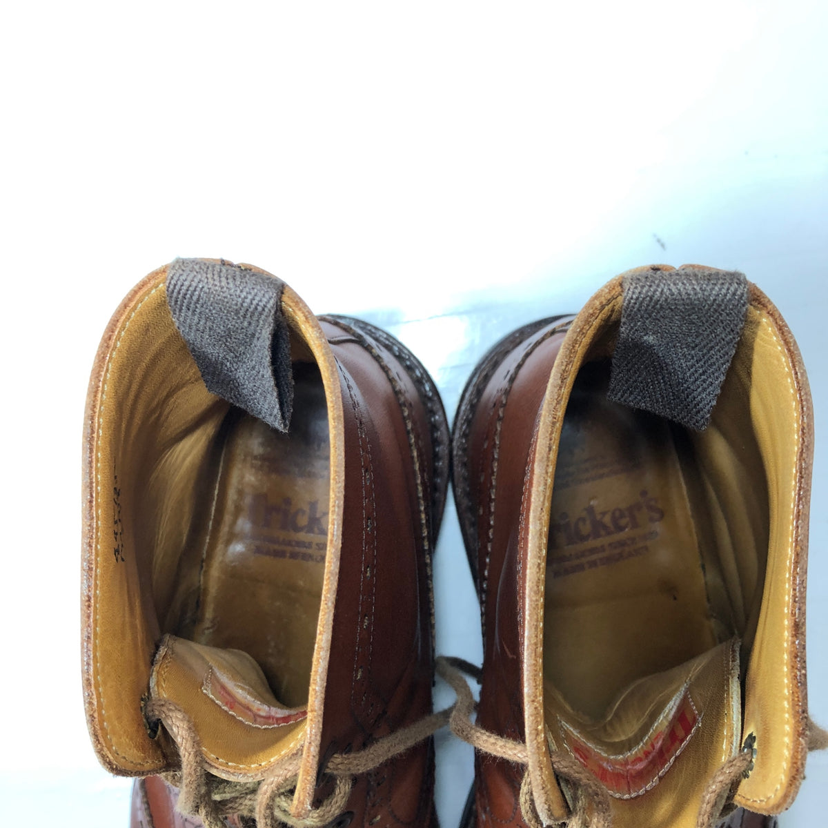 トリッカーズ カントリーブーツ モールトン M2508 ダークブラウン サイズ8.5 メンズ TRICKERS MALTON 約27.0cm【AFD3】