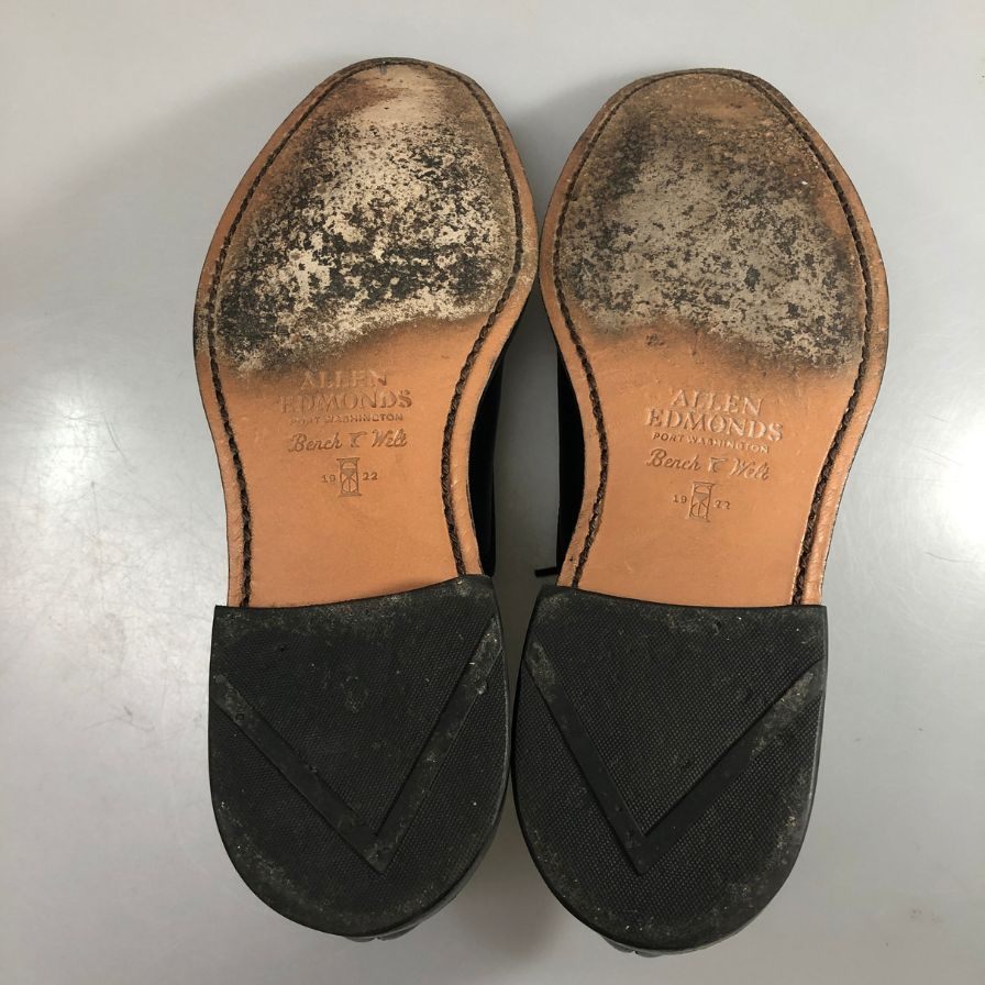 アレンエドモンズ レザーシューズ 5615 ストレートチップ カーフ ブラック サイズ6 メンズ Allen Edmonds 約24.0cm【AFC40】