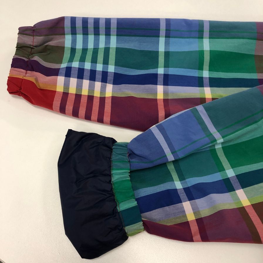 中古◆ラルフローレン ポロスポーツ 国内正規 スイングトップ マドラスチェック ブルゾン メンズ サイズM マルチカラー  RALPH LAUREN POLO SPORTS 【AFB34】