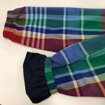 中古◆ラルフローレン ポロスポーツ 国内正規 スイングトップ マドラスチェック ブルゾン メンズ サイズM マルチカラー  RALPH LAUREN POLO SPORTS 【AFB34】
