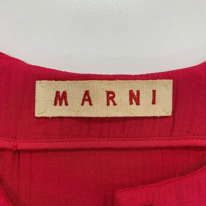 極美品◆マルニ ノーカラーベスト ピンク レディース サイズ40 MARNI 【AFB2】