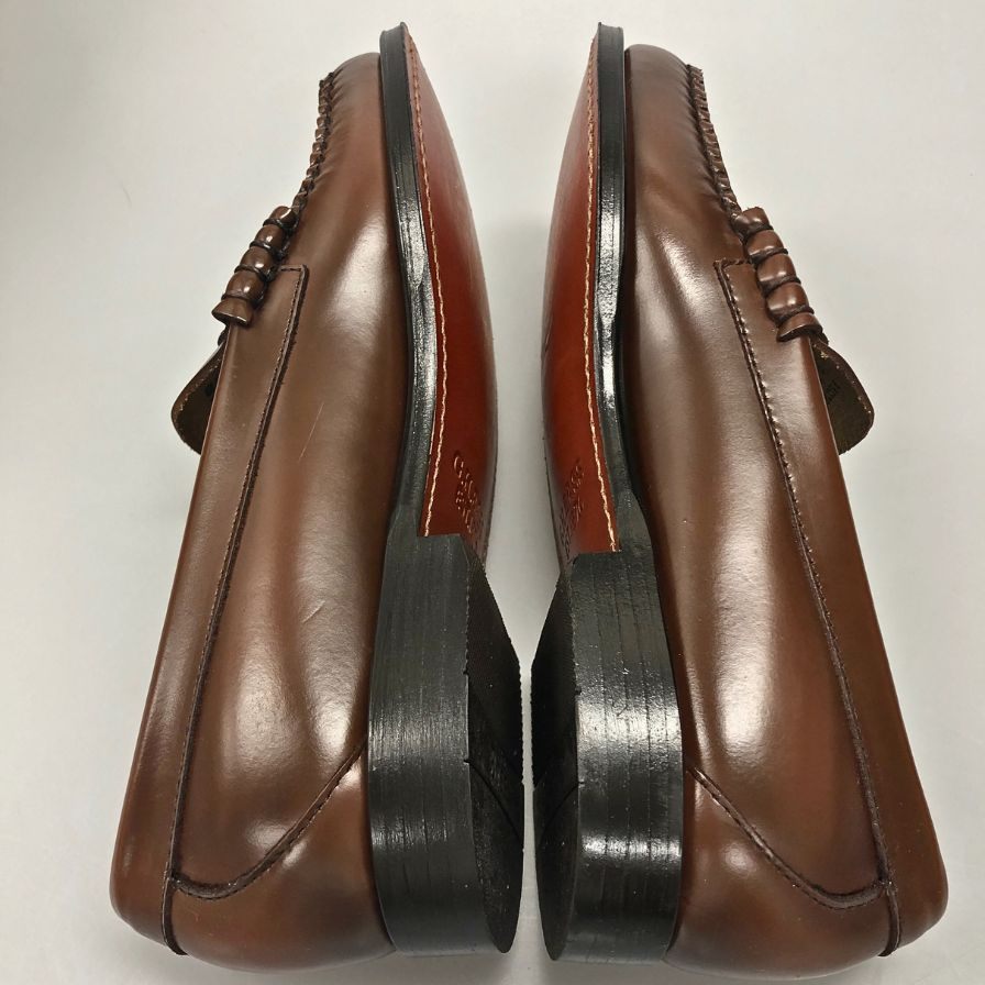 ジーエイチバス ローファー ウィージャンズ ラーソン モカ サイズ8 メンズ ブラウン系 G.H.Bass&Co. WEEJUNS LARSON ローファー 約26.0cm【LA】【中古】