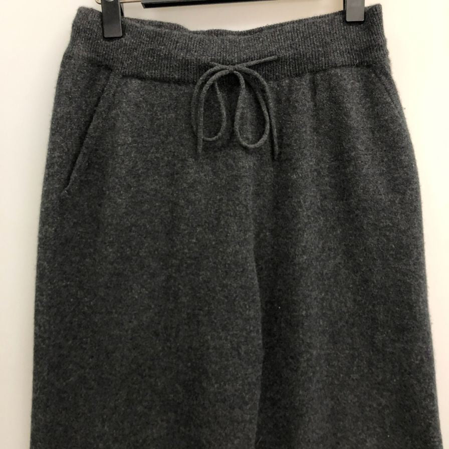 キャッシュ＆バルバ ワイドパンツ カシミヤ想定 ニット グレー サイズ不明 メンズ cash & barba 【AFB3】