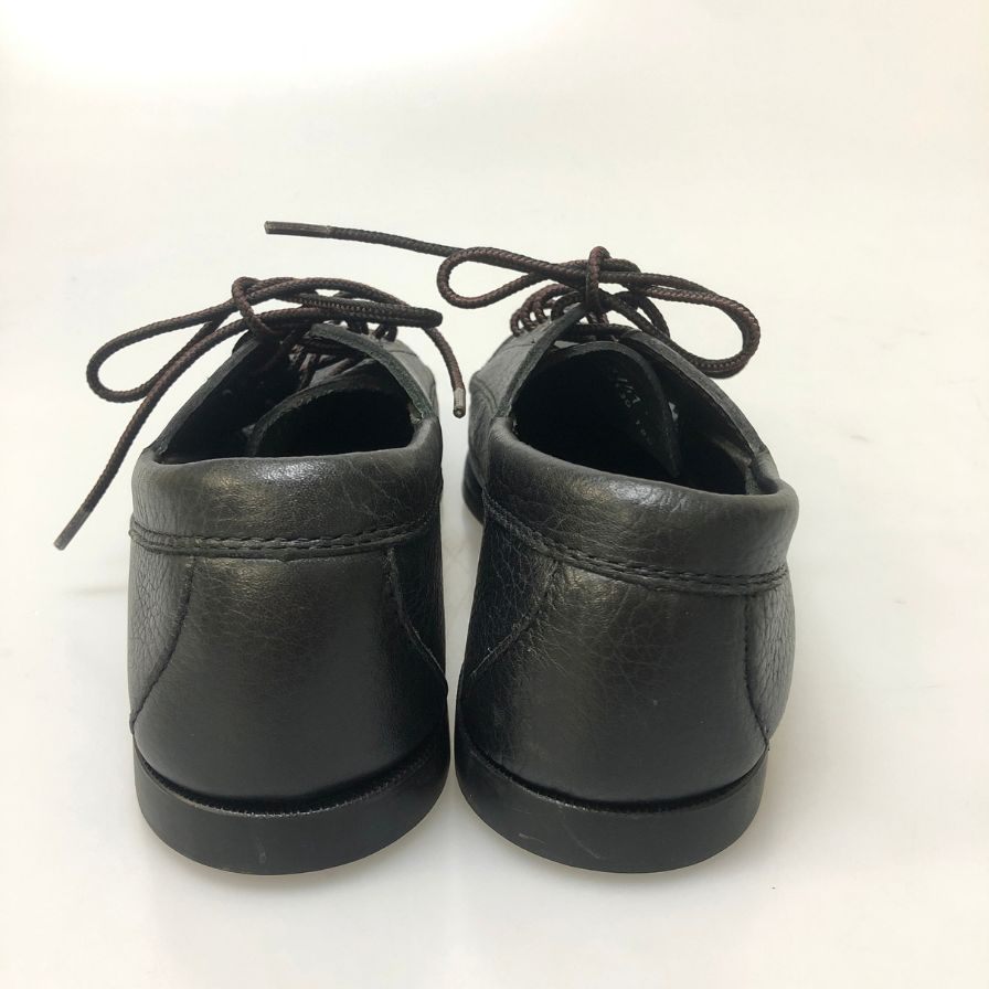 ジーエイチバス モカシンシューズ グレインレザー ブラック サイズUK7 メンズ G.H.BASS 約26.0cm【PTM1】