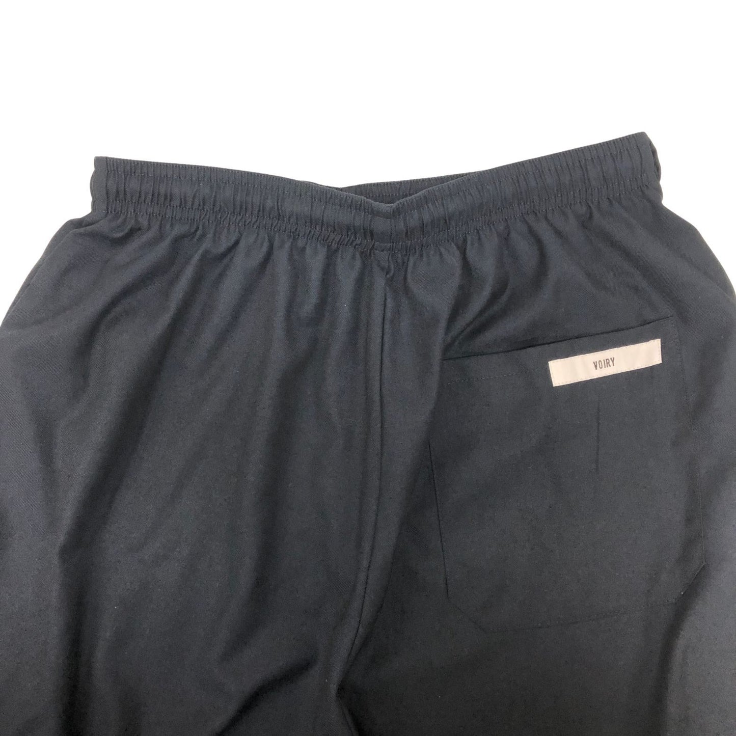 美品◆ヴォイリー セットアップ カジュアル イージーパンツ ネイビー系 メンズ フリーサイズ VOIRY 【AFB19】
