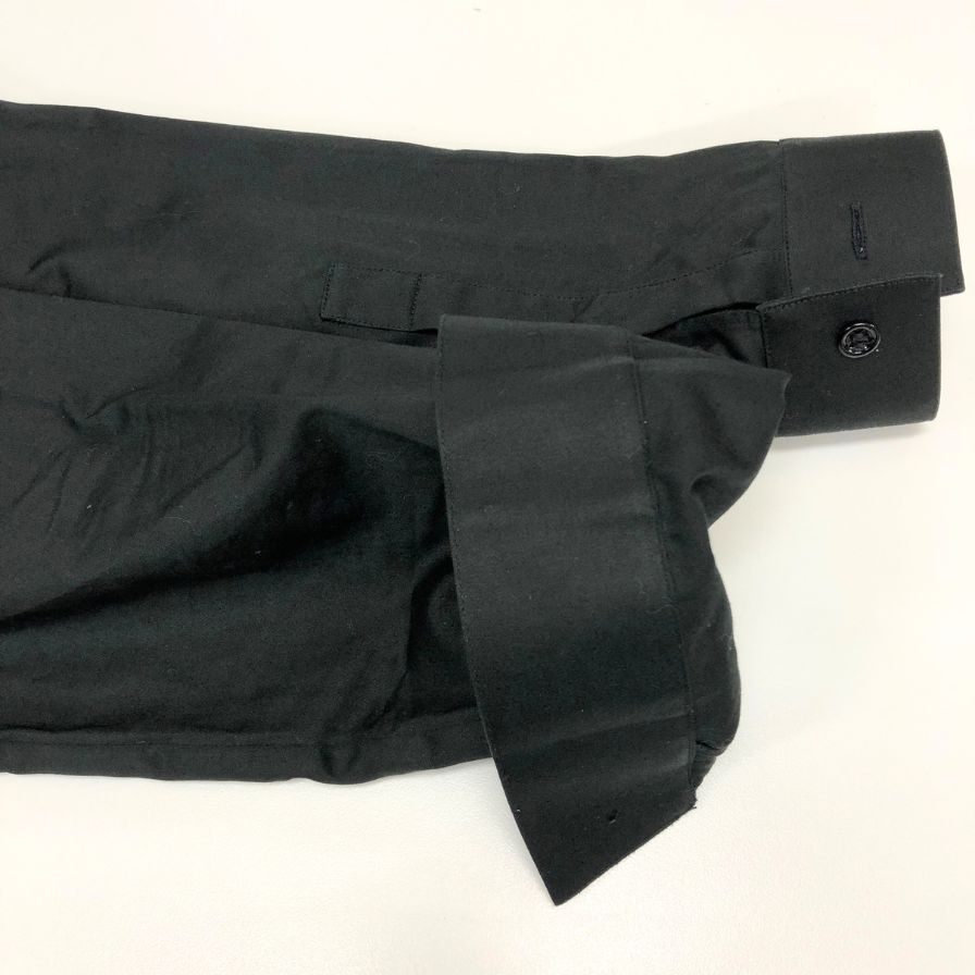 美品◆ディオール オム  シャツ ペイント ブラック メンズ サイズ 38ディオール オムDIOR HOMME 【AFB36】