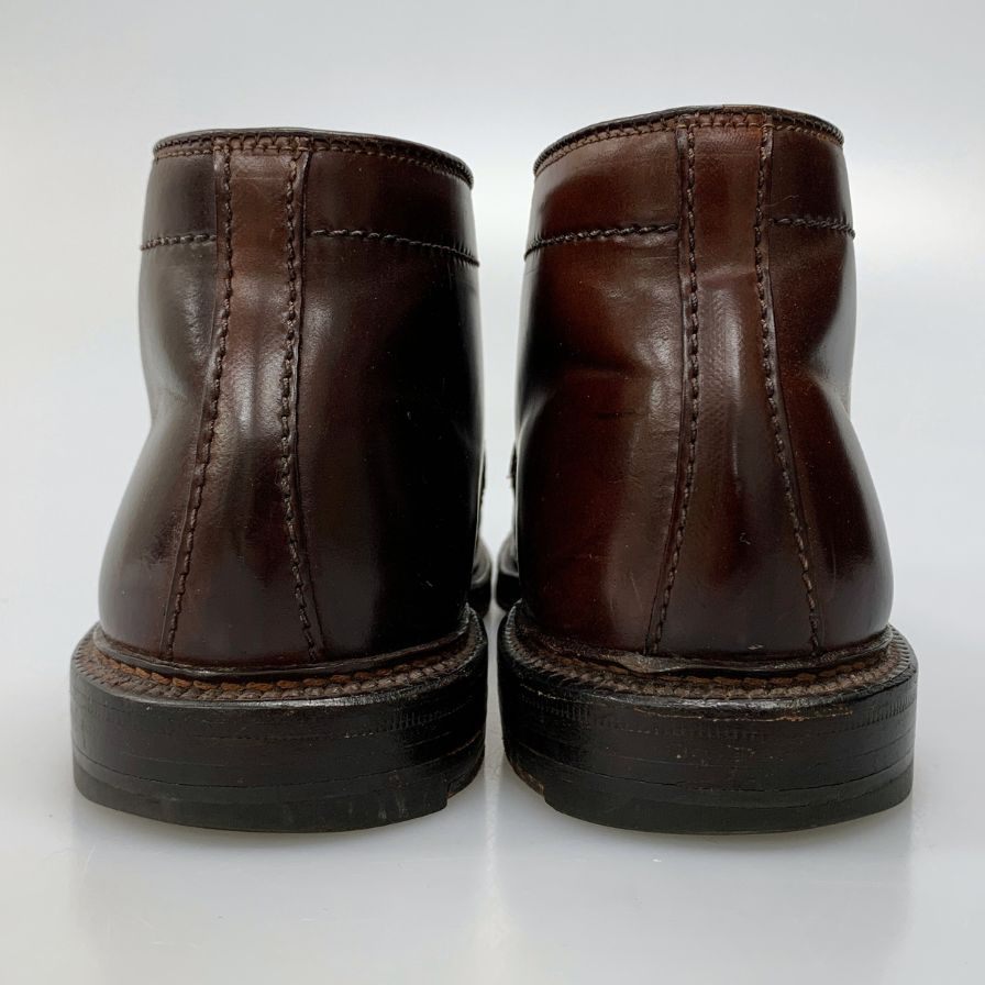 オールデン ビームス別注 レザーシューズ 1339 コードバン ブラウン UK6B メンズ ALDEN ビジネスシューズ 約24.0cm【LA】【中古】
