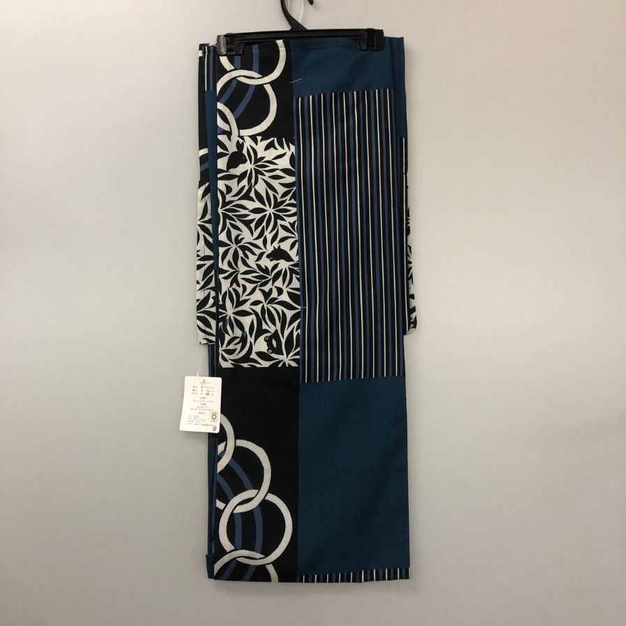 ふりふ 浴衣 呪術廻戦「伏黒恵」 サイズL レディース ブラック系【AFB15】【中古】
