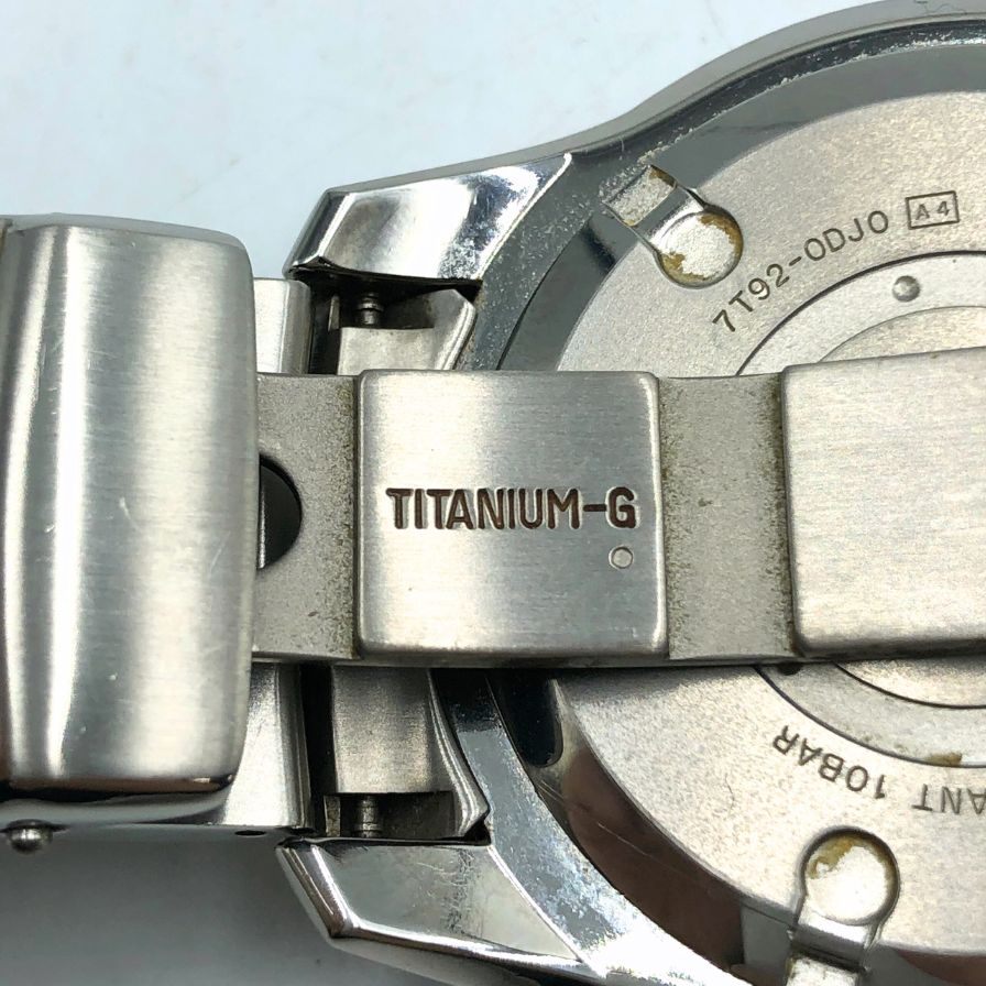 セイコー 腕時計 マグレジスト クロノグラフ 7T92-0DJ0 クォーツ チタン メンズ MAGRESIST SEIKO【AFI12】