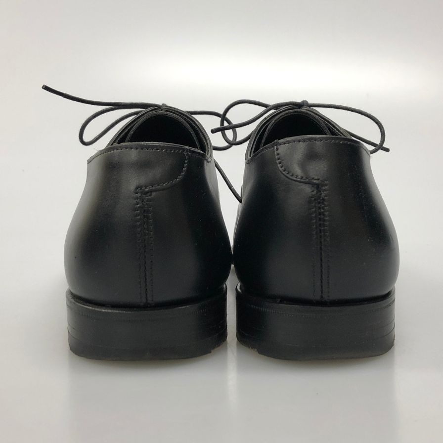 クロケット&ジョーンズ オードリー レザーシューズ 9447 ストレートチップ 337ラスト サイズ7D メンズ ブラック CROCKETT&JONES AUDLEY ビジネスシューズ 約25.5cm【LA】【中古】