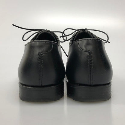 クロケット&ジョーンズ オードリー レザーシューズ 9447 ストレートチップ 337ラスト サイズ7D メンズ ブラック CROCKETT&JONES AUDLEY ビジネスシューズ 約25.5cm【LA】【中古】