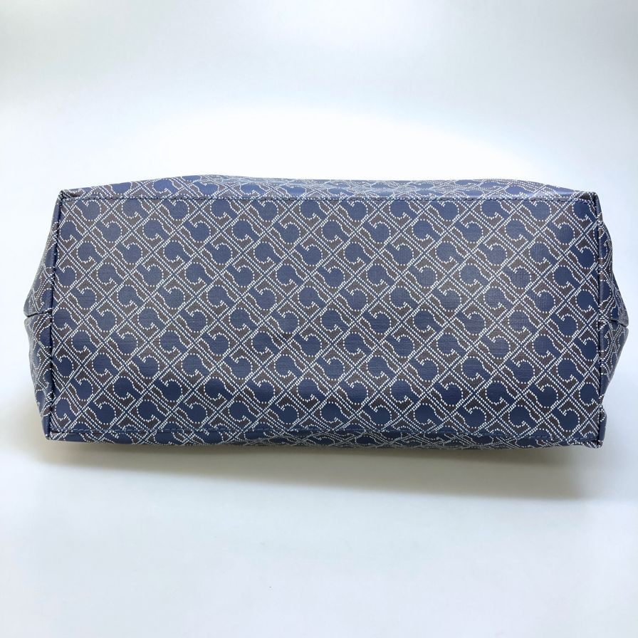 ゲラルディーニ リナシメント 総柄 トートバッグ ブルー GHERARDINI【AFE4】