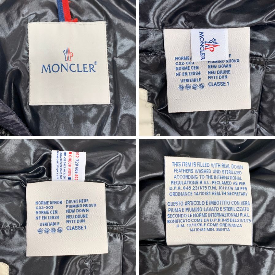 中古◆モンクレール ダウンジャケット ヒマラヤ ネイビー メンズ サイズ2 MONCLER HIMALAYA 【AFA24】