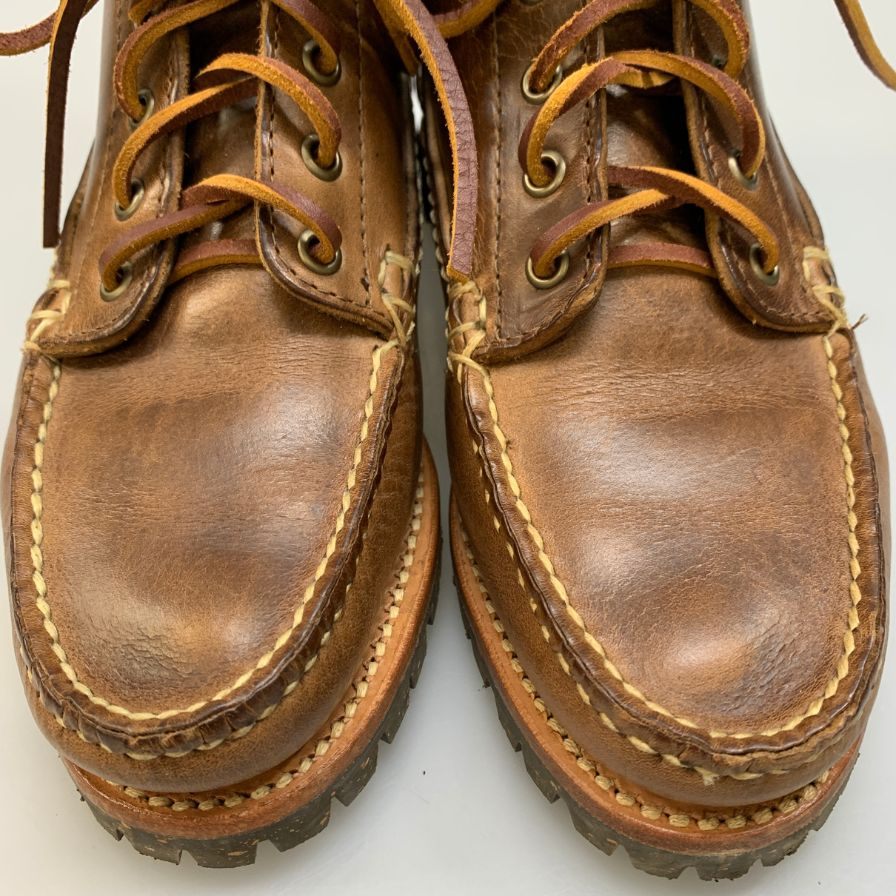 オークストリートブーツメーカー ブーツ パープル サイズUS7.5D OAKSTREET BOOTMAKERS 約25.5cm【AFD15-2】