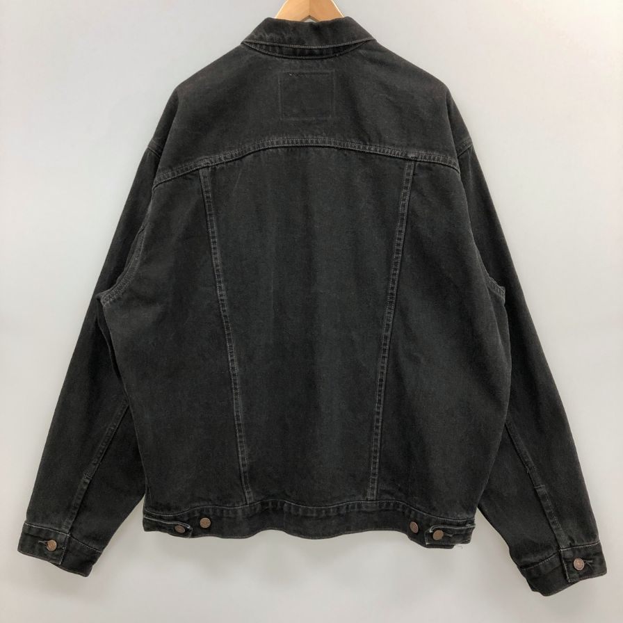 【極美品】リーバイスブラックデニムジャケット70507-4159 ヴィンテージ 古着 90年代 リーバイス Levi's 70507-4159 後染め ブラック