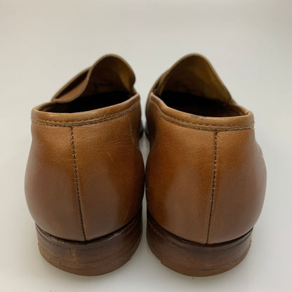 ジョージ クレバリー レザシューズ ローファー カーフ メンズ サイズ8E ブラウン George Cleverley ローファー 約26.5cm【LA】【中古】