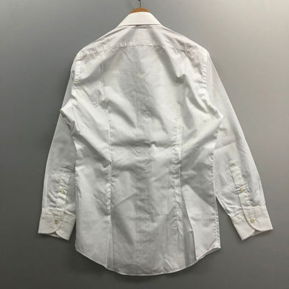 極美品◆カンクリーニ 長袖 シャツ ゴールド刺繍 メンズ サイズ不明 ホワイト CANCLINI 【AFB26】