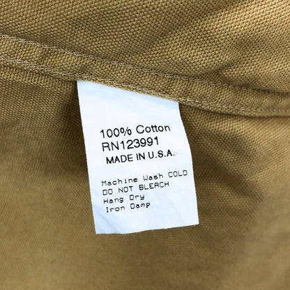 極美品◆ギットマン ヴィンテージ 長袖シャツ ボタンダウン アメリカ製 コットン メンズ カーキ サイズM GITMAN VINTAGE 【AFB9】
