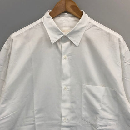 美品◆コモリ 長袖シャツ ホワイト メンズ サイズ3 C03-02001 COMOLI 【AFB17】