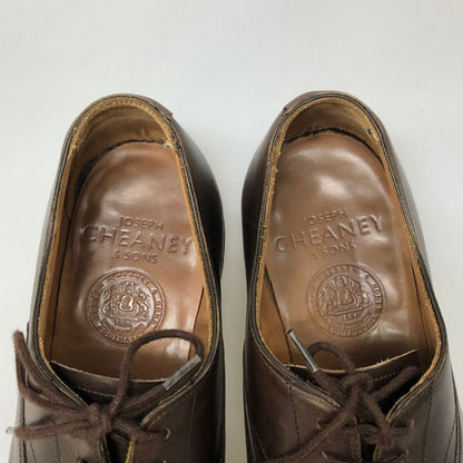 ジョセフチーニー アルフレッド ストレートチップ ブラウン サイズUK6 メンズ josephcheaney 約25.0cm【AFD13】