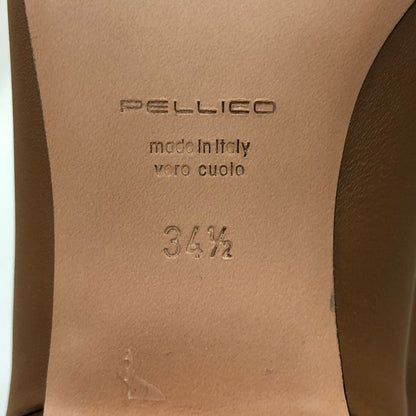 ペリーコ ブーツ ハイヒール APEMA50 レザー サイズ34.5 ブラウン系 レディース PELLICO 約21.0cm【AFD2】