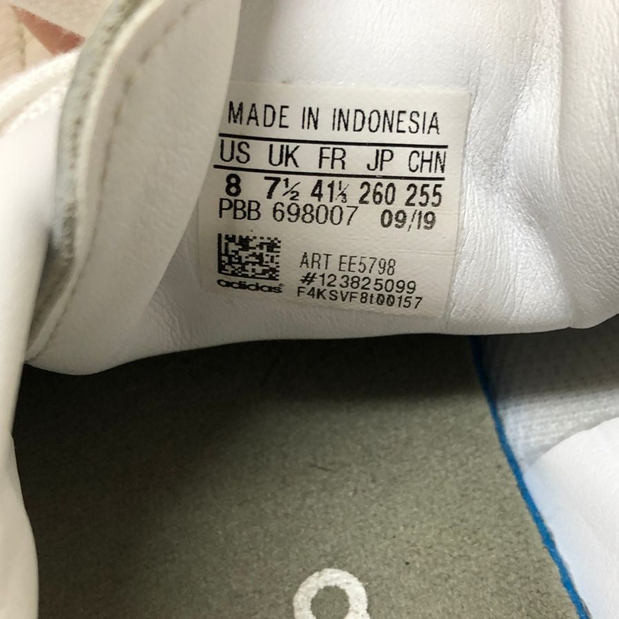 アディダス スタンスミス ART EE5798 2019 メンズ サイズ26cm ホワイト adidas stan smith 約26.0cm【PTM5】