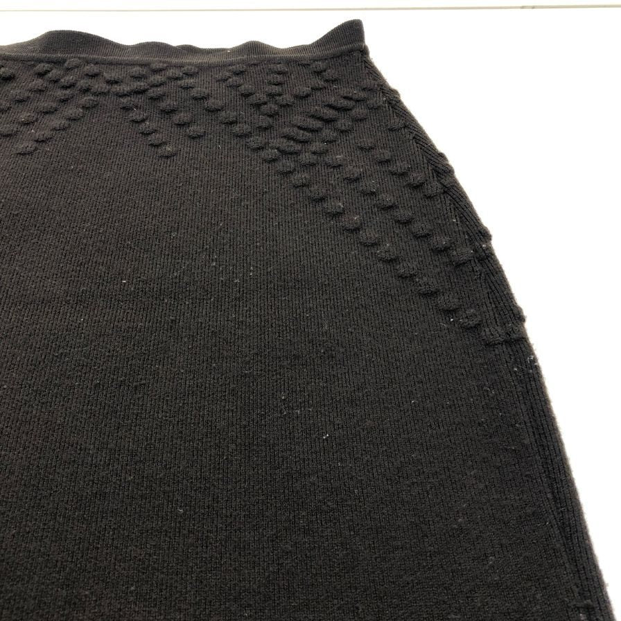 中古◆クリスチャンディオール ブティック ジョンガリアーノ期 ニットセットアップ ウール レディース ブラウン サイズ４Christian Dior 【AFB11】