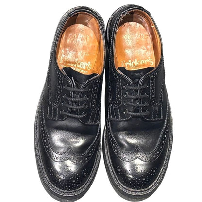 トリッカーズ レザーシューズ バートン L5633 カーフ ブラック レディースサイズUK5 Tricker’s ビジネスシューズ 約23.5cm【LA】【中古】