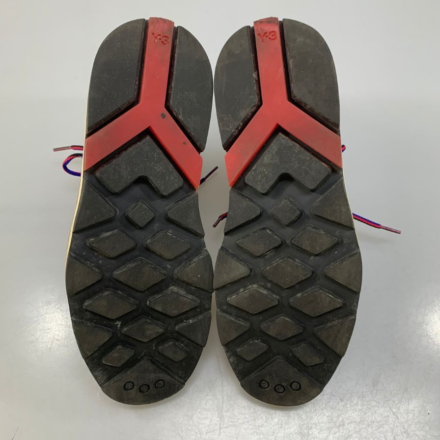 ヨウジヤマモト×アディダス Y-3 Drake High G63553 ブーツ ハイカットスニーカー スエード  メンズ ブルー サイズUK8D yohji yamamoto×adidas 約26.5cm【AFC47】
