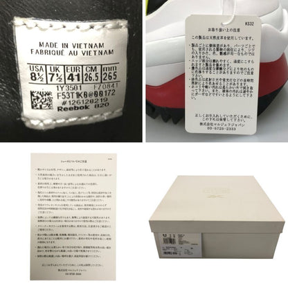 メゾンマルジェラ リーボック スニーカー Tabi Instapump Fury Hi S34WU0024 イエロー系 レディース サイズ41 Maison Margiela Reebok 約26.0cm【AFD7】