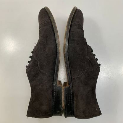 チャーチ レザーシューズ ルゲート 3都市 84ラスト スエード サイズUK75E ネイビー Church's スエードシューズ 約26.5cm【LA】【中古】