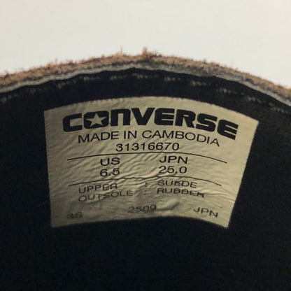 コンバース ローファー オールスター コインローファー サイズ 25.0cm メンズ ブラウン CONVERSE 約25.0cm【AFD7】