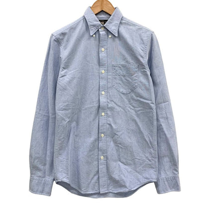 美品◆ダブルアールエル 長袖シャツ ブルー メンズ サイズXS RALPH LAUREN RRL 【AFB26】