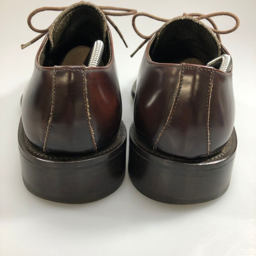 コールハーン レザーシューズ Uチップ ブラウン メンズ サイズ42 COLEHAAN 約26.5cm【AFC47】