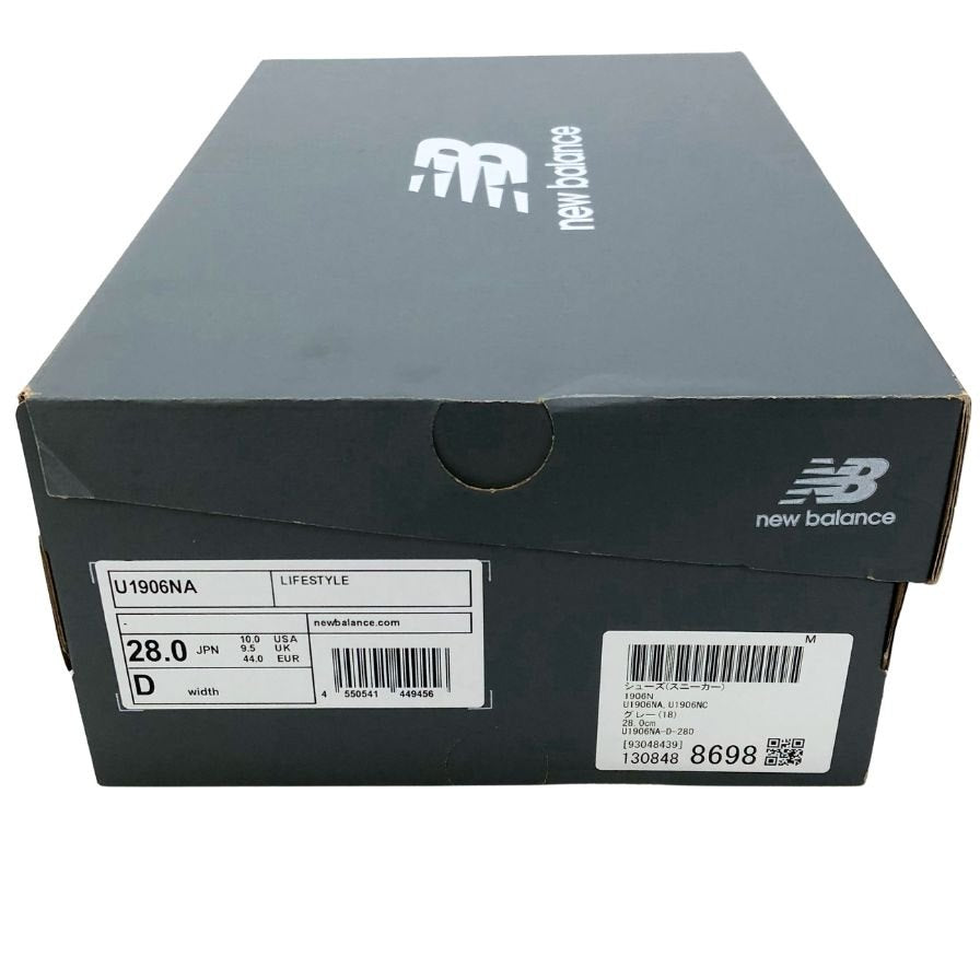 ニューバランス 25ss ローカットスニーカー U1906NA グレー 28cm New Balance 約28.0cm【AFD3】
