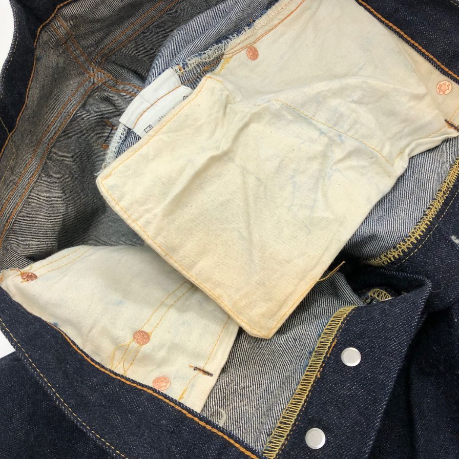 リーバイス 501XX BIG E 復刻 1999年2月 米国製 ボタン裏555 メンズ サイズW32L34 インディゴ LEVI'S 【AFB17】