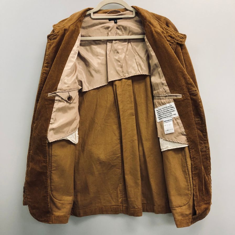 新品同様◆エンジニアードガーメンツ 18AW グリムジャケット コーデュロイ ベージュ メンズ サイズM ENGINEERD GARMENTS Grim jkt 8w corduroy 【AFA11】