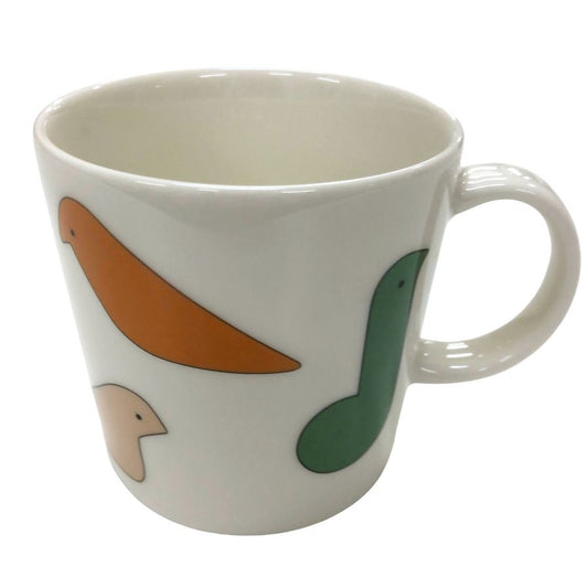 イッタラ×ミナペルホネン マグカップ スペシャルエディション 2020 バード 陶器 ユニセックス ホワイト iittala×mina perhonen【AFI28】【中古】