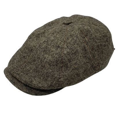 ボルサリーノ ハンチング帽子 ウール混 イタリア製 メンズ サイズ59cm ブラウン Borsalino